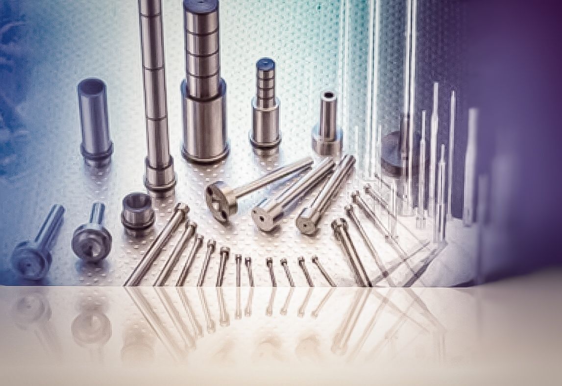 GIELLE SAS Products, ejector sleeves, ejector pins, blade ejector pins, injection bushes, matrixes 